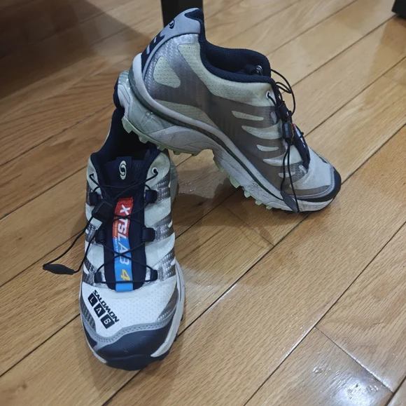 Salomon Unisex KT 4 474446 Gray Hiking Shoes Sneakers Size M 5.5 W 6.5 - Picture 4 of 5